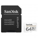 MicroSDXC High Endurance Monitoring 64GB, Class 10, 100MB/s + SD Adapter
