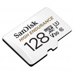MicroSDXC High Endurance Monitoring 128GB, Class 10, 100MB/s + SD Adapter