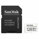 MicroSDXC High Endurance Monitoring 128GB, Class 10, 100MB/s + SD Adapter