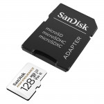 MicroSDXC High Endurance Monitoring 128GB, Class 10, 100MB/s + SD Adapter