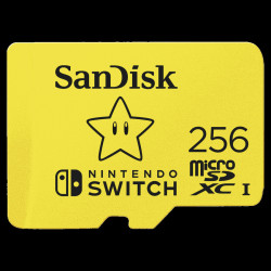MicroSDXC Extreme 256GB (A1/ V30/ U3/ C10/ R100/ W90) for Nintendo Switch