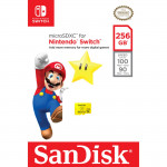 MicroSDXC Extreme 256GB (A1/ V30/ U3/ C10/ R100/ W90) for Nintendo Switch