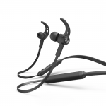 Neckband Bluetooth® Headphones, In Ear, Micro, Ear Hook, black