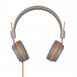 Hama on-ear slúchadlá s mikrofónom Next, šedá/oranžová