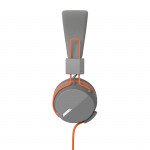 Hama on-ear slúchadlá s mikrofónom Next, šedá/oranžová
