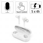 Spirit Go Bluetooth® Headphones, True Wireless, In-Ear, white