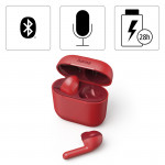 Freedom Light Bluetooth® Headphones,True Wireless,Earbuds,Voice Ctrl.,red
