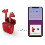 Freedom Light Bluetooth® Headphones,True Wireless,Earbuds,Voice Ctrl.,red