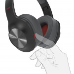 Spirit Calypso Bluetooth® Headphones, Over-Ear, Bass Boost, Foldable, blk