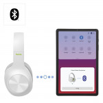Spirit Calypso Bluetooth® Headphones, Over-Ear, Bass Boost, Foldable, whi