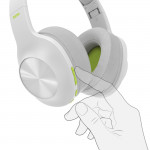Spirit Calypso Bluetooth® Headphones, Over-Ear, Bass Boost, Foldable, whi