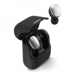 Hama Bluetooth slúchadlá Spirit Pure, štuple, nabíjacie puzdro, čierne