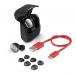 Hama Bluetooth slúchadlá Spirit Pure, štuple, nabíjacie puzdro, čierne