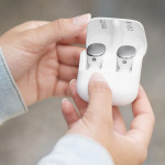 Bluetooth slúchadlá Spirit Pure, štuple, nabíjacie puzdro, biele Bluetooth slúchadlá Spirit Pure, štuple, nabíjacie puzdro, biele