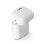 Bluetooth slúchadlá Spirit Pure, štuple, nabíjacie puzdro, biele