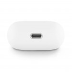 Bluetooth slúchadlá Spirit Pure, štuple, nabíjacie puzdro, biele