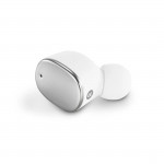 Bluetooth slúchadlá Spirit Pure, štuple, nabíjacie puzdro, biele