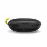 Bluetooth® slúchadlá Spirit Athletics, True Wireless, háčik, biela/žltá