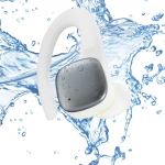 Bluetooth® slúchadlá Spirit Athletics, True Wireless, háčik, biela/žltá Bluetooth® slúchadlá Spirit Athletics, True Wireless, háčik, biela/žltá