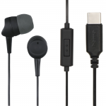 Sea Headphones, In-Ear, Microphone, Cable Kink Protection, USB-C, black