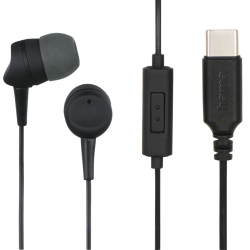 Sea Headphones, In-Ear, Microphone, Cable Kink Protection, USB-C, black
