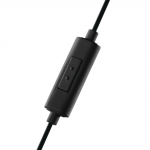 Sea Headphones, In-Ear, Microphone, Cable Kink Protection, USB-C, black