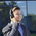 Bluetooth® slúchadlá Spirit Focused, na uši, ANC, mikrofón, taška Bluetooth® slúchadlá Spirit Focused, na uši, ANC, mikrofón, taška