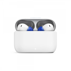 Bluetooth slúchadlá Passion Clear II, štuple, ANC, aplikácia, biele