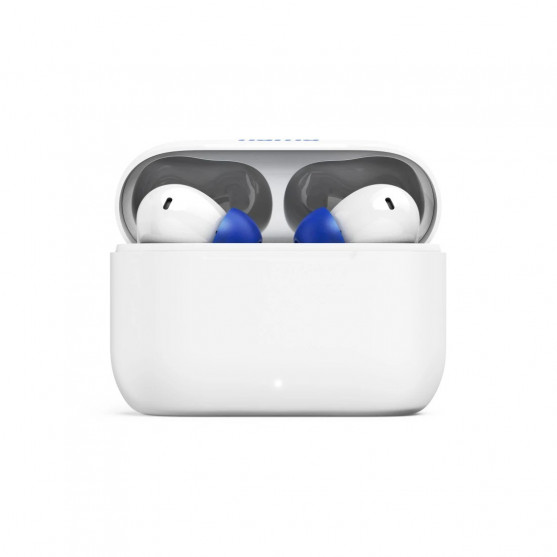Bluetooth slúchadlá Passion Clear II, štuple, ANC, aplikácia, biele
