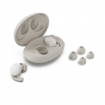 Bluetooth® slúchadlá Spirit Calm, TWS, slúchadlá na spanie, biela/sivá