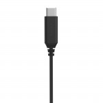 Hama USB-C slúchadlá s mikrofónom Ocean II, kôstky, čierne