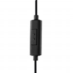 Hama USB-C slúchadlá s mikrofónom Ocean II, kôstky, čierne