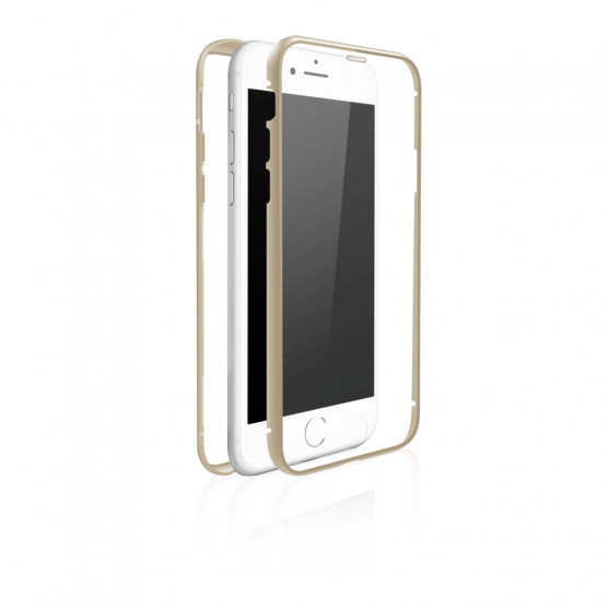 360° Glass Cover for Apple iPhone 7/8/SE 2020/SE 2022, gold