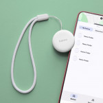 Vyhľadávač kľúčov pre Android Nájsť moje zariadenie, Bluetooth®, biely