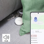 Hľadač kľúčov pre Android Nájsť moje zariadenie, Bluetooth®, 2 ks, biela Hľadač kľúčov pre Android Nájsť moje zariadenie, Bluetooth®, 2 ks, biela