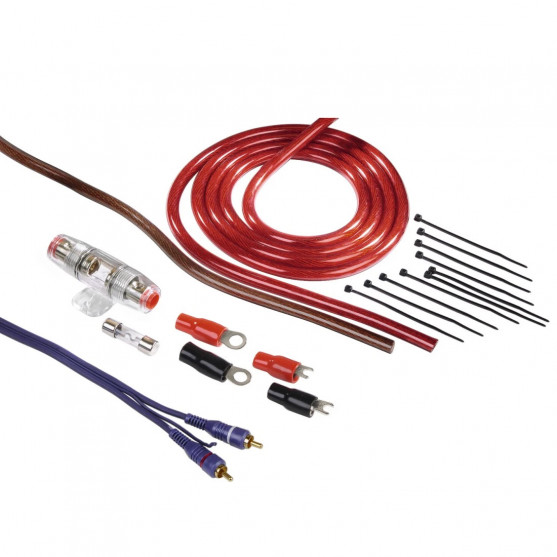 Auto HiFi káblový set, 20 A, 6 mm