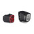 Bicycle Light Set, Front & Rear Light, LED, Battery, USB-C, StVZO-approved