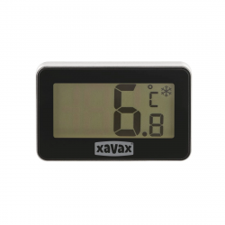 Xavax digitálny teplomer do chladničky/mrazničky, čierny