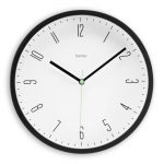 Nástenné hodiny Capri, quartzové, analógové, moderné, Ø 25 cm, čierne Nástenné hodiny Capri, quartzové, analógové, moderné, Ø 25 cm, čierne