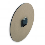 Rab nástenné hodiny, Ø 30 cm, tichý chod, vintage dizajn, MDF, čierne Rab nástenné hodiny, Ø 30 cm, tichý chod, vintage dizajn, MDF, čierne