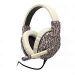 URage gamingový Headset SoundZ 333, béžový/hnedý