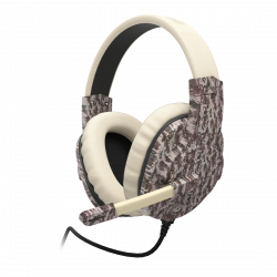 URage gamingový Headset SoundZ 333, béžový/hnedý
