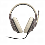 URage gamingový Headset SoundZ 333, béžový/hnedý