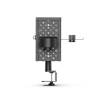 Pegboard, geperforeerde gaming-plaat, modulaire set, wand-/tafelmontage, zw