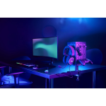 Pegboard, geperforeerde gaming-plaat, modulaire set, wand-/tafelmontage, zw
