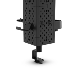 Pegboard, geperforeerde gaming-plaat, modulaire set, wand-/tafelmontage, zw