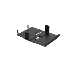 Pegboard, geperforeerde gaming-plaat, modulaire set, wand-/tafelmontage, zw