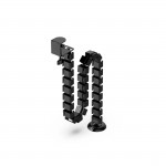 “Spine” Flexible Cable Guide, Cable Chain, For Clamping, 130 cm, black