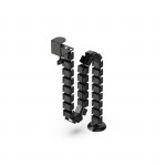 “Spine” Flexible Cable Guide, Cable Chain, For Clamping, 130 cm, black