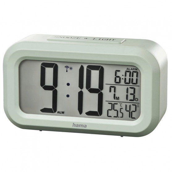 RC 660, digitálny budík, riadený rádiovým signálom, mätovo zelený